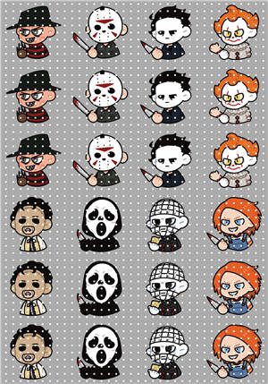 A5 kiss cut-  4378